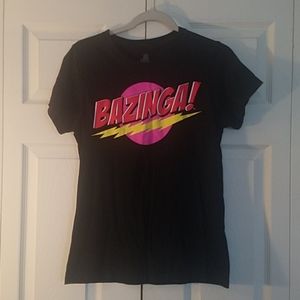 "Bazinga!" Big Bang Theory T Shirt